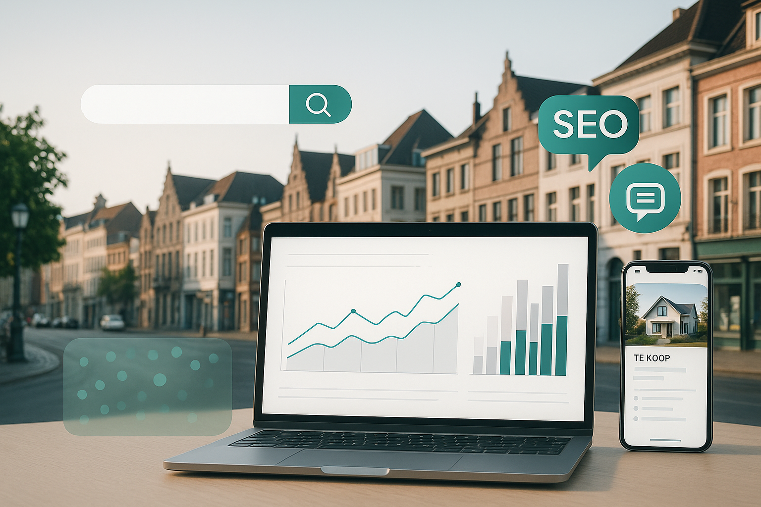 Vastgoedkantoor online groeien